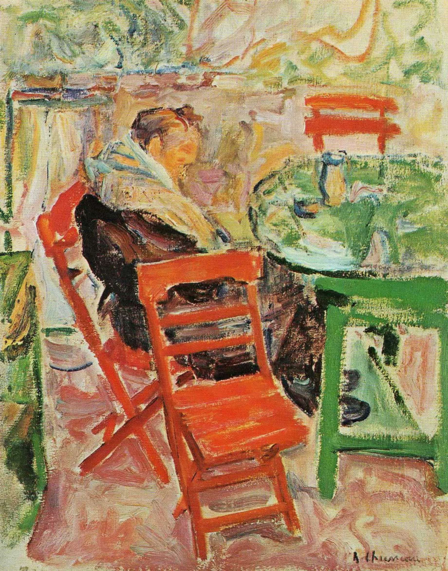 Siesta, 1947-’54, olio, cm 50x40, Napoli, collezione dott. G. Acampa